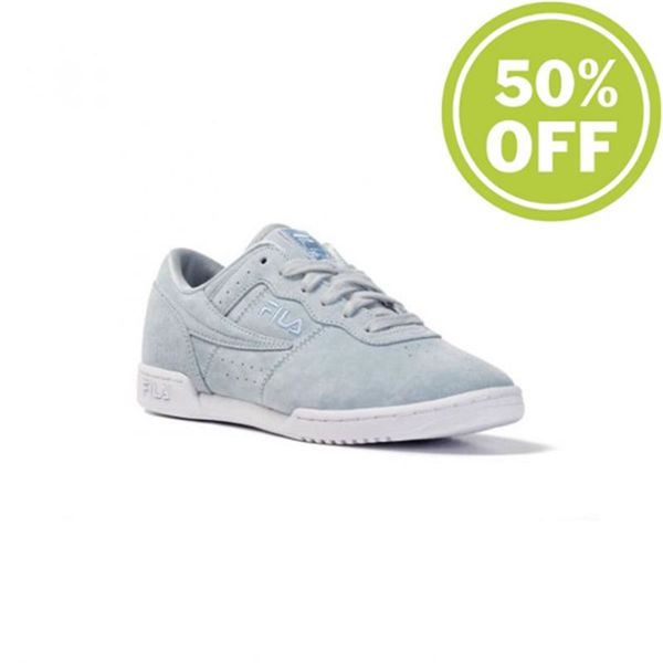 Fila Original Fitness S Wmn Low-Cut Women's Sneakers - Light Blue/White,NZ 763-57034